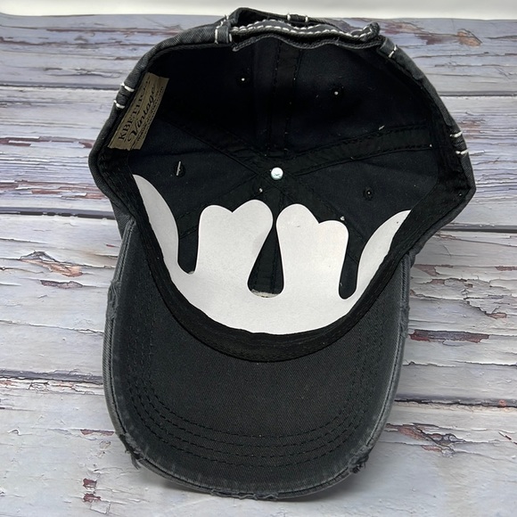 🆕NWT Trucker Hat Country Born Heaven Bound Graphic Vintage Distressed Style - Picture 5 of 7